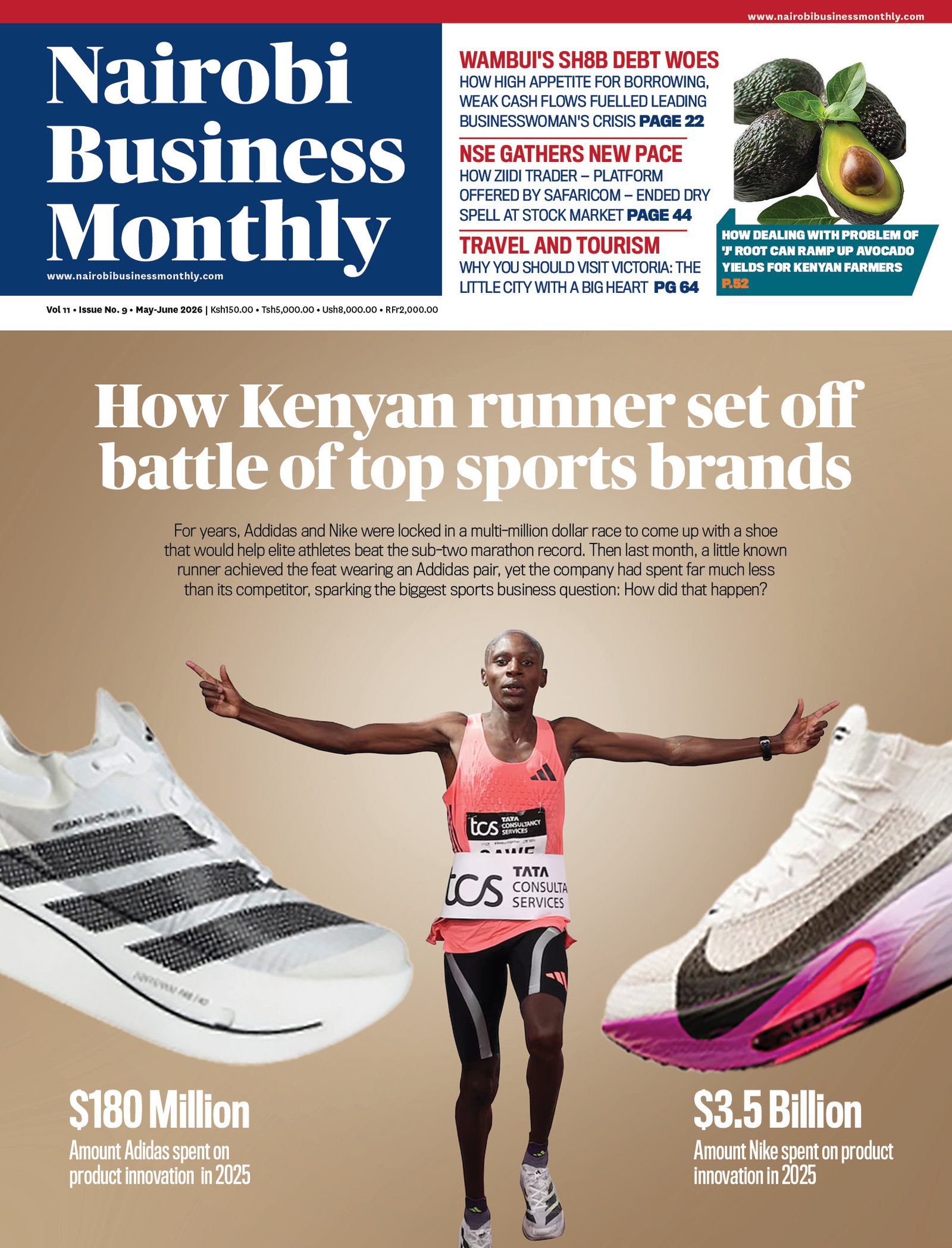 How Kenyan runner set off battle of top sports brands